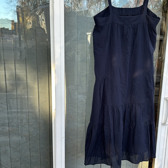 JENNI KAYNE LADIES NAVY BLUE MIDI DRESS-XXL - Picture 6 of 8